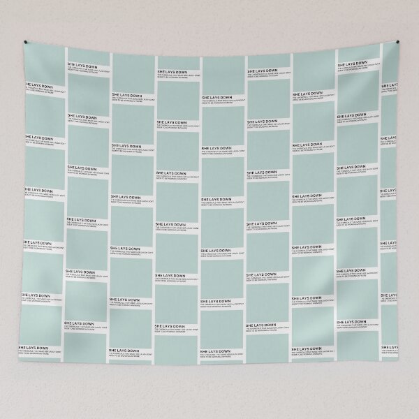 Item preview, The 1975 She lays down Pantone  designed and sold by erinxswan.