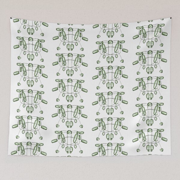 Item preview, Symmetrical Ornament Green designed and sold by Istvan Ocztos.
