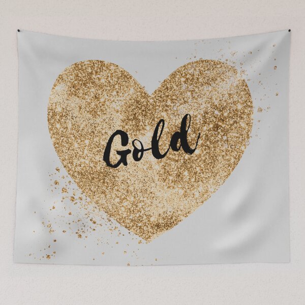 Item preview, Gold Heart designed and sold by NineVi.