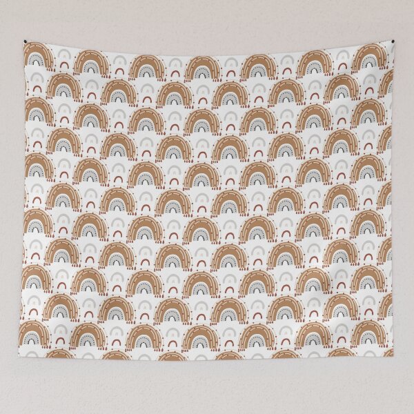 Item preview, Simple Happy Rainbow Art Pattan designed and sold by Patternsonly.