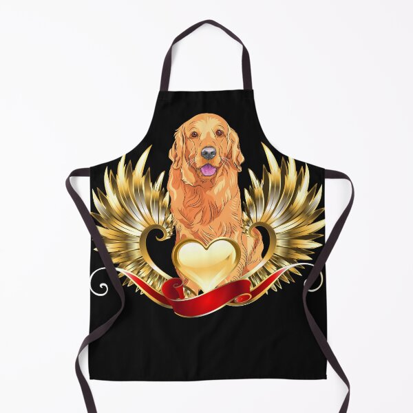 Item preview, Golden Retiever With Golden Wings designed and sold by SuperDogsEmpire.