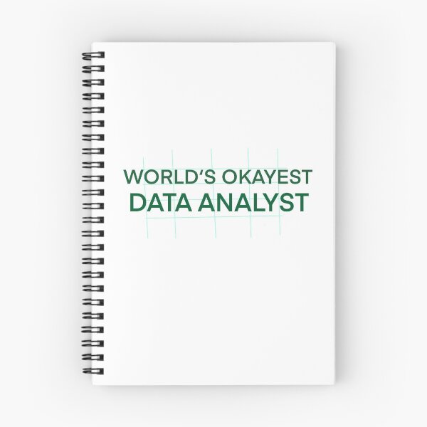 Item preview, World‘s okayest data Analyst  designed and sold by svenjakruchten.