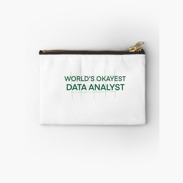 Item preview, World‘s okayest data Analyst  designed and sold by svenjakruchten.