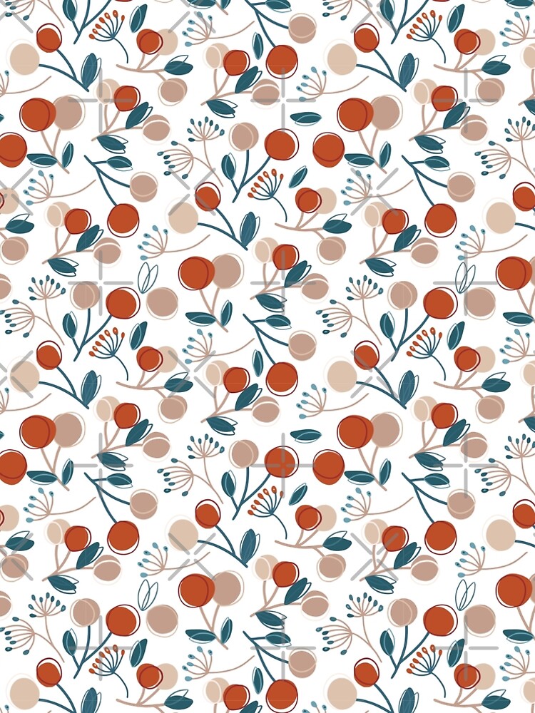 Aperçu 5 sur 5. Robe trapèze avec l'œuvre Fruit pattern créée et vendue par Patternsonly.