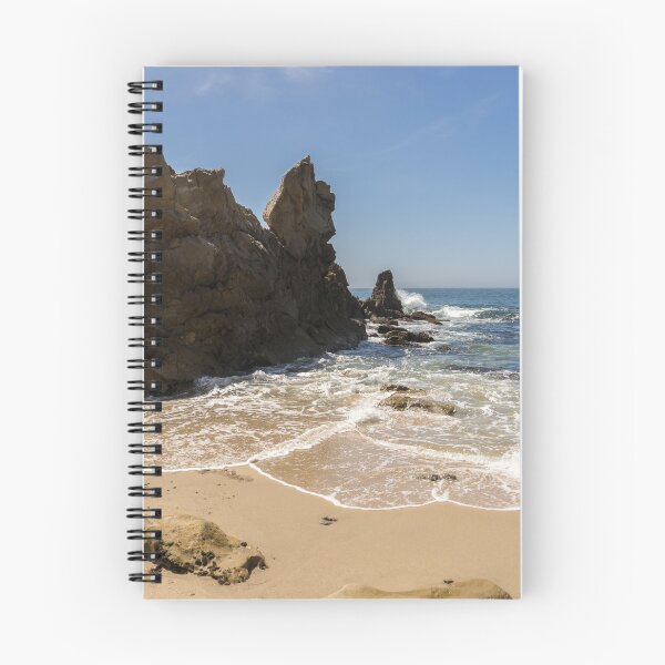 Item preview, Lacy Seafoam and Jagged Rocks - Corona Del Mar Beach Orange County California designed and sold by Georgia Mizuleva.