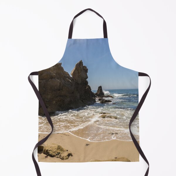 Item preview, Lacy Seafoam and Jagged Rocks - Corona Del Mar Beach Orange County California designed and sold by Georgia Mizuleva.
