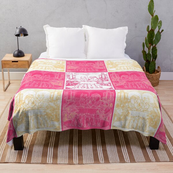 Item preview, Wolves For The Noble Lion King Pink, White, Tan designed and sold by SpiritGifts.