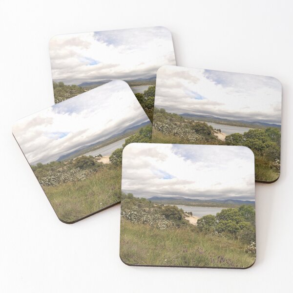 Item preview, View of the water over the wild plants designed and sold by tattib.