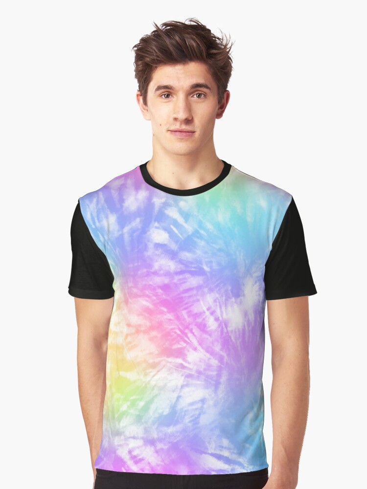 Pastel Tie Dye Graphic T-Shirt for Sale by Bestoos