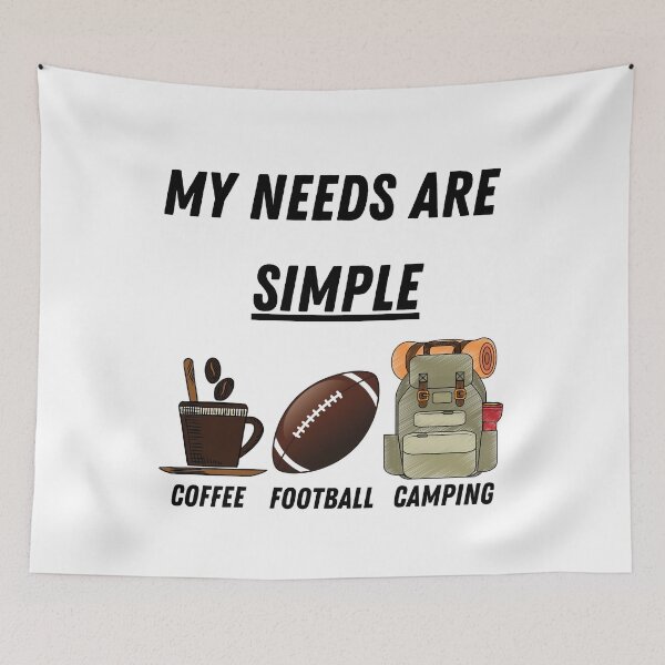 Item preview, My Needs are Simple designed and sold by Chanchane Store.