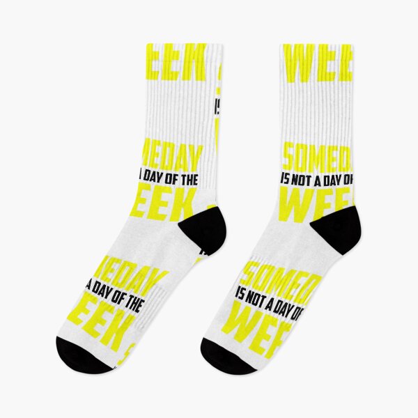 Item preview, Someday Is Not A Day of the Week - Yellow designed and sold by Non-Believer.