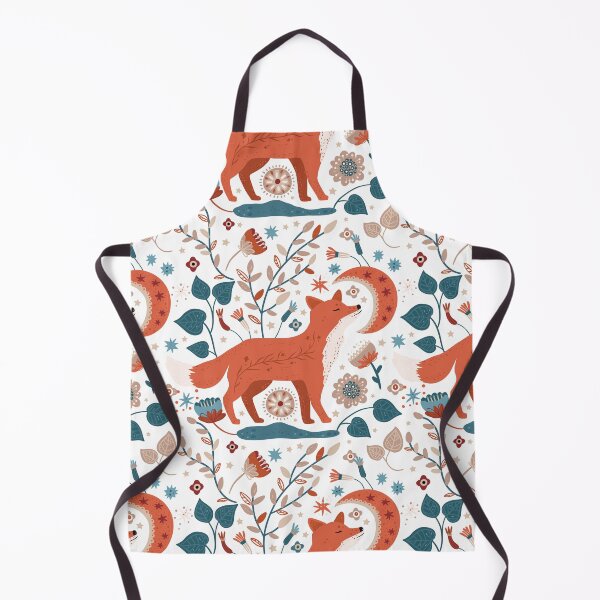 Item preview, Fox with moon designed and sold by Patternsonly.