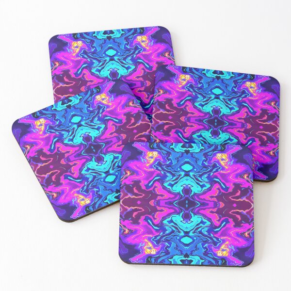 Item preview, Feeling Such a Vibe Blue Pink Purple Yellow designed and sold by Sector18.