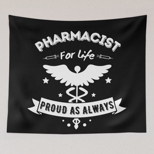 Item preview, Funny Pharmacist For Life Proud As Always for Hospital Doctors And Staffs designed and sold by MyPrintCharming.