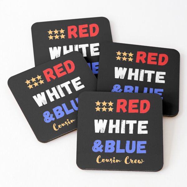 Item preview, RED WHITE & BLUE Cousin Crew Funny 4th of july Gifts designed and sold by sichaz.