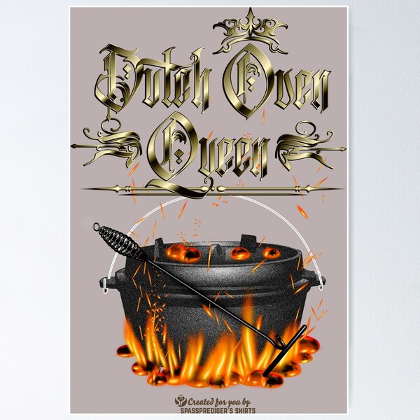All I Want for Christmas Dutch Oven Poster for Sale by
