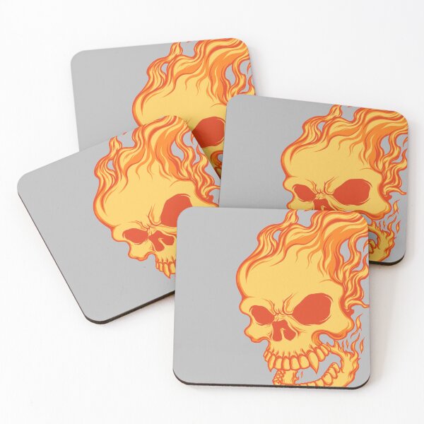 Item preview, Fire Skull designed and sold by Last Ronin.