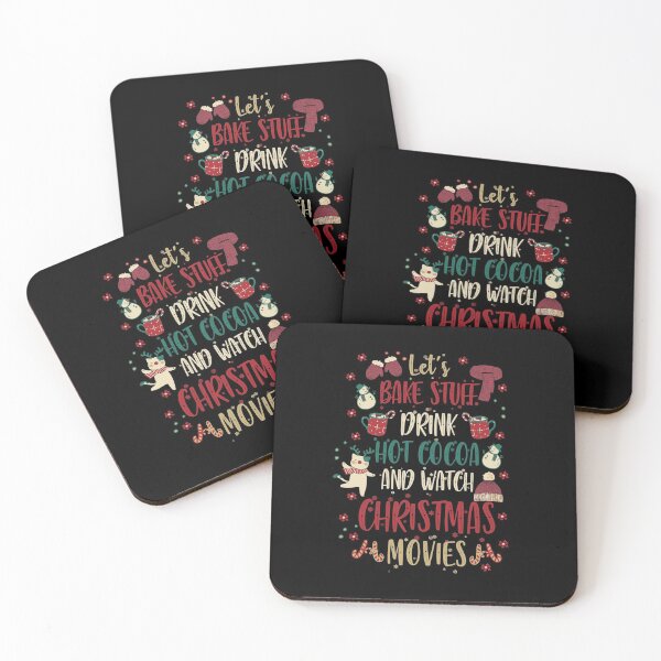 Item preview, Let's Bake Stuff Drink Hot Cocoa Watch Christmas Movies Gift Sweatshirt designed and sold by isachsenan.