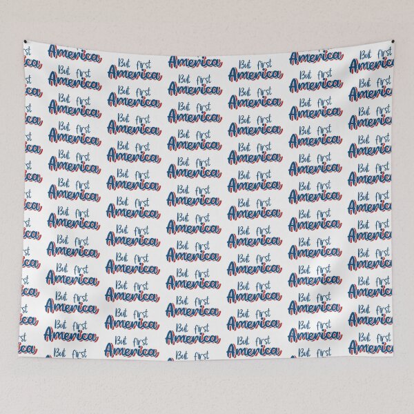 Item preview, But first America patriotic | 4th of July celebrations patriotic | USA Independence day | Born in America designed and sold by Violet Treasures.