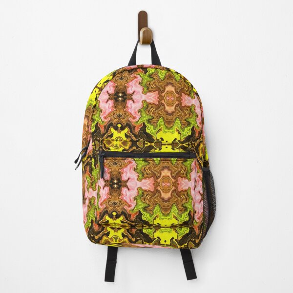 Item preview, Garden Gnome Green Yellow Pink Brown Gold Pattern designed and sold by Sector18.