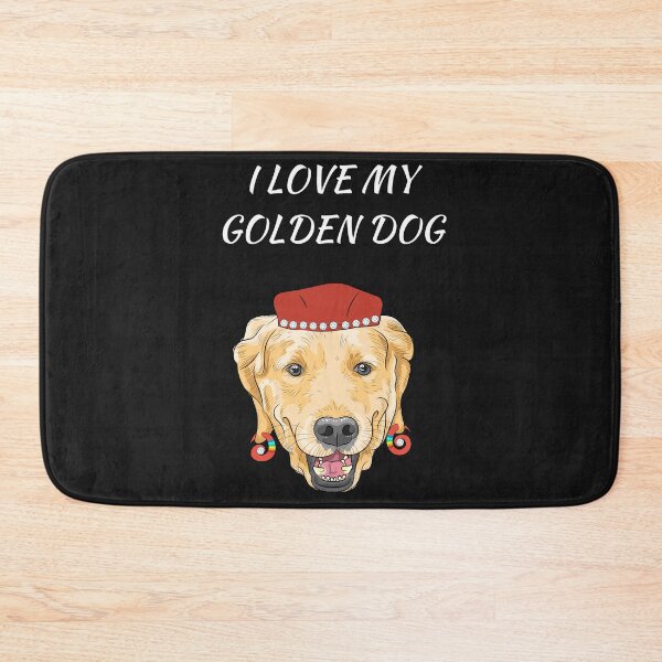 Item preview, I Love My Golden Dog designed and sold by SuperDogsEmpire.