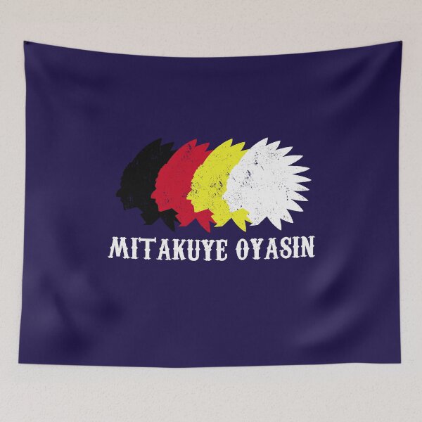 Item preview, Oglala Lakota Sioux - Mitakuye Oyasin designed and sold by TravelHappiness.