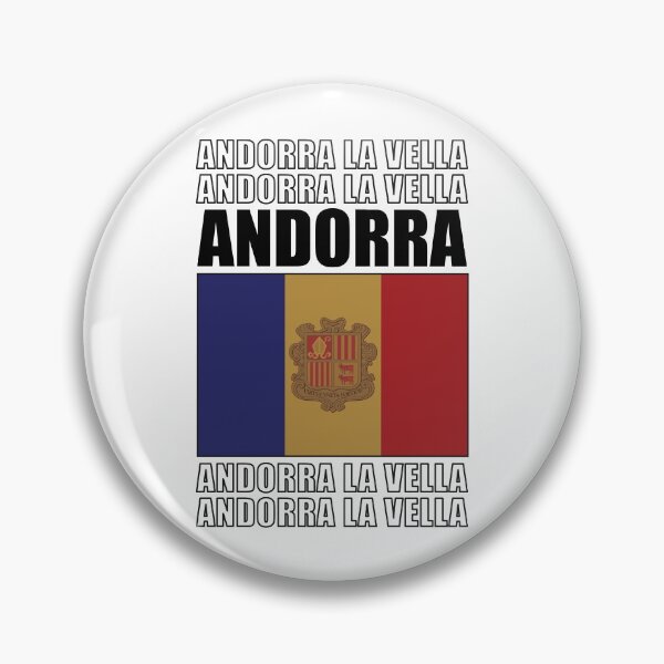 Item preview, Flag of Andorra designed and sold by KewaleeTee.
