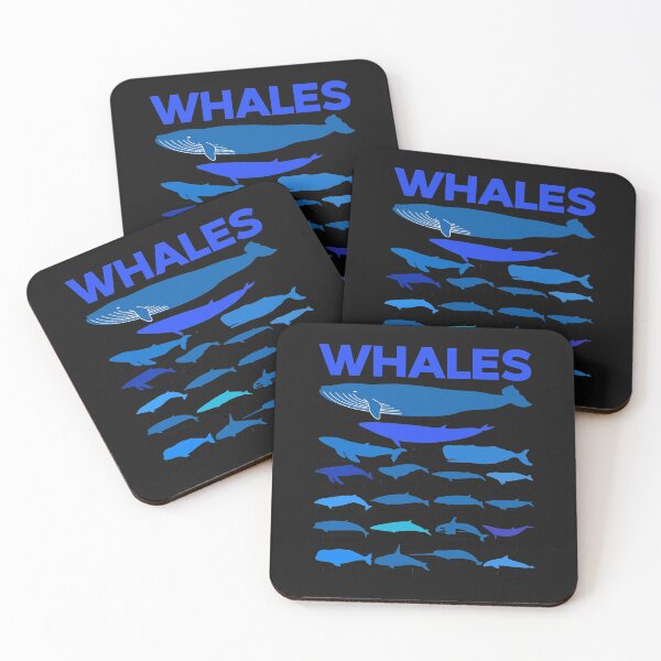 Item preview, Whale Types Blue Cetacean Leviathan Species Ocean Fish Lover Gift designed and sold by TheAplus.