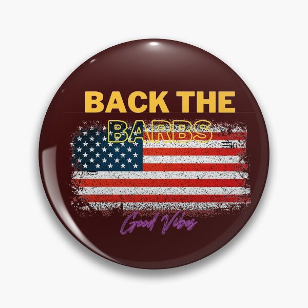 Item preview, Back The Barbz Flag Love Barbs designed and sold by Nizznoy.
