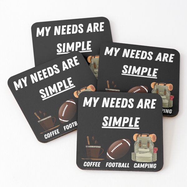 Item preview, My Needs are Simple designed and sold by Chanchane Store.