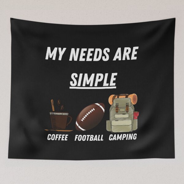 Item preview, My Needs are Simple designed and sold by Chanchane Store.