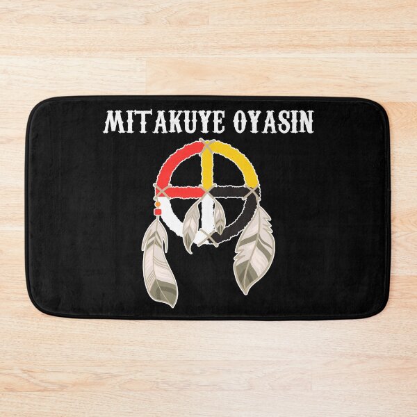 Item preview, Mitakuye Oyasin Medicine Wheel - Oglala Lakota Sioux Chief designed and sold by TravelHappiness.