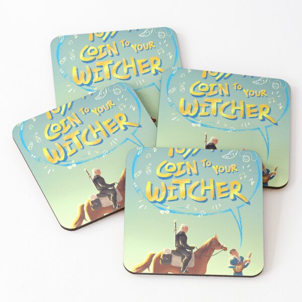 Item preview, Toss A Coin To Your Witcher designed and sold by AngHuiQing.