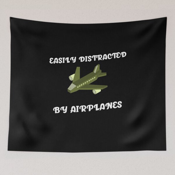 Item preview, Easily Distracted By Airplanes designed and sold by SportingSpoil.