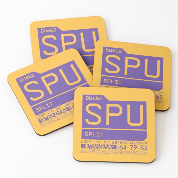 Item preview, Luggage Tag C - SPU Split Croatia designed and sold by VoodooCircus.