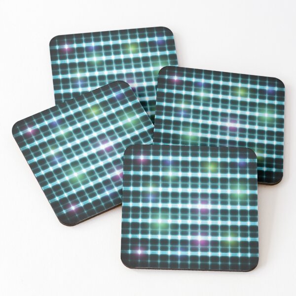 Item preview, Neon turquoise grate designed and sold by JoyColorLove.