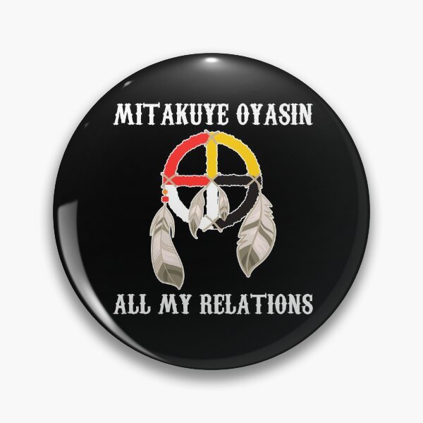 Item preview, Mitakuye Oyasin Medicine Wheel - Oglala Lakota Sioux Chief designed and sold by TravelHappiness.
