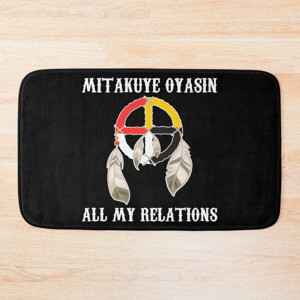 Item preview, Mitakuye Oyasin Medicine Wheel - Oglala Lakota Sioux Chief designed and sold by TravelHappiness.