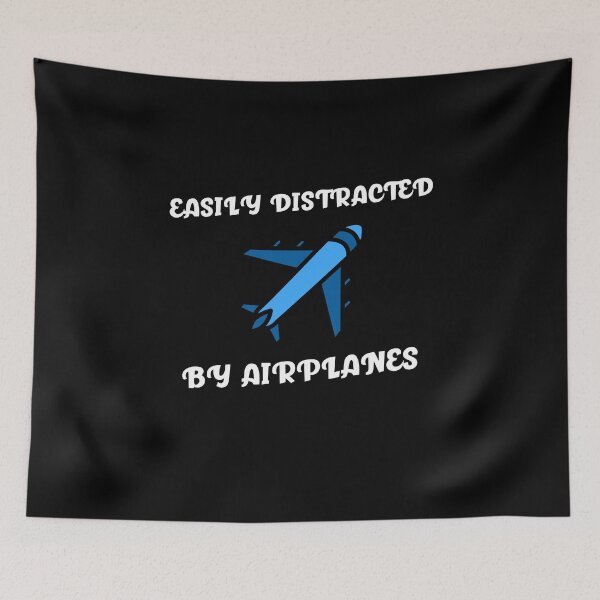 Item preview, Easily Distracted By Airplanes designed and sold by SportingSpoil.