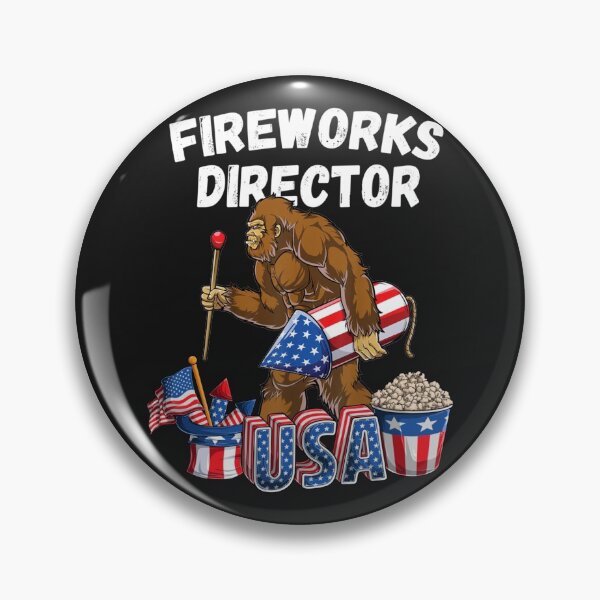Artikelvorschau, Lustiger Fourth of July 4th Fireworks Director Bigfoot-Feuerwerk entworfen und verkauft von jamielottie.