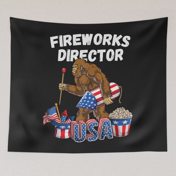 Item preview, Funny Fourth of July 4th Fireworks director bigfoot firework designed and sold by jamielottie.