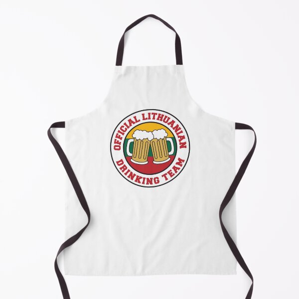 Item preview, Official Lithuanian Drinking Team Featuring Flag Of Lithuania And Beers designed and sold by jaycartoonist.