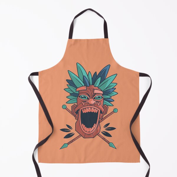 Item preview, Tropical tiki mask 1 designed and sold by 1DesignDude1.