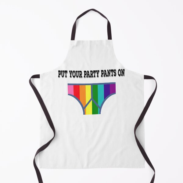 Item preview, Put Your Party Pants On - Pride Rainbow Pants | Lesbian Gay Bisexual Transgender LGBTQ designed and sold by Rocketman2017.