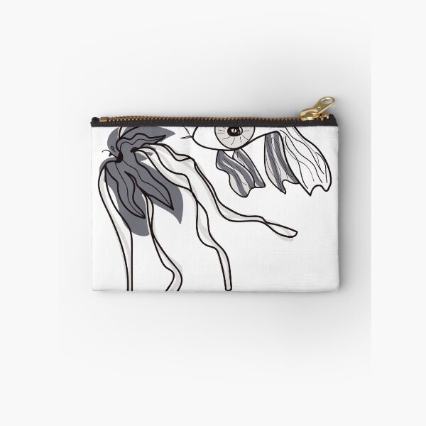 Item preview, Alga and fish mutation- black and white designed and sold by ArtinaStudio.