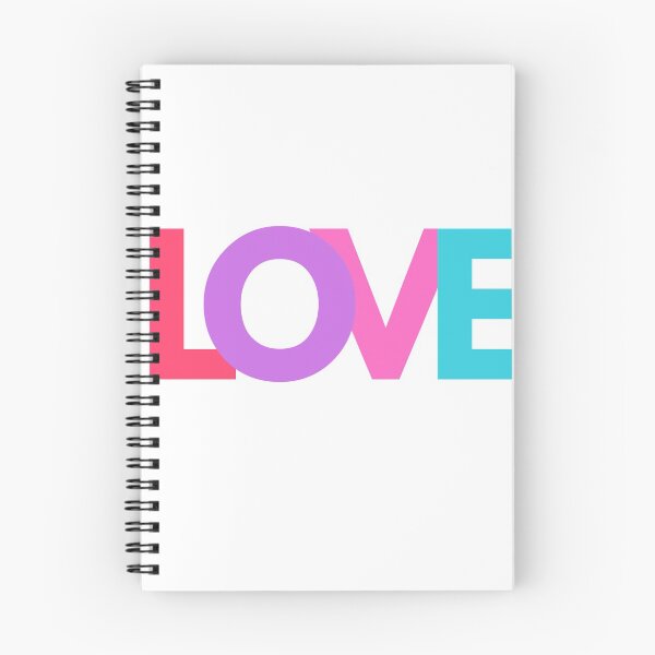 Item preview, LOVE in rainbow font designed and sold by AbiLeads.