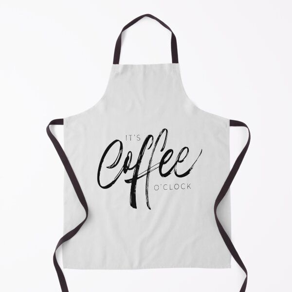 Item preview, Its Coffee O'clock -  Slogan Text Handwritten designed and sold by WearWolfDesigns.