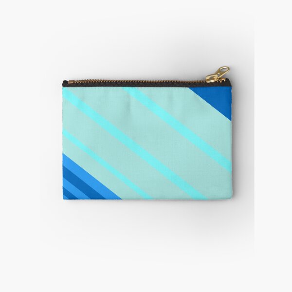 Item preview, Just In Time Blue Green Mint Stripes Pattern designed and sold by Sector18.