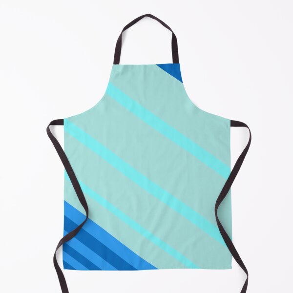 Item preview, Just In Time Blue Green Mint Stripes Pattern designed and sold by Sector18.