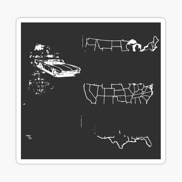 American Flag - Car Sticker